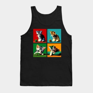 Pixie-bob Pop Art - Cute Kitties Tank Top